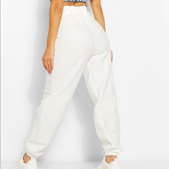 White oversized joggers - Picture 3 of 3